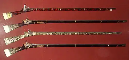 Ottoman rifles "Shishane", 1750-1800