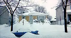 A typical one-family house (built in 1960) in Dongan Hills.