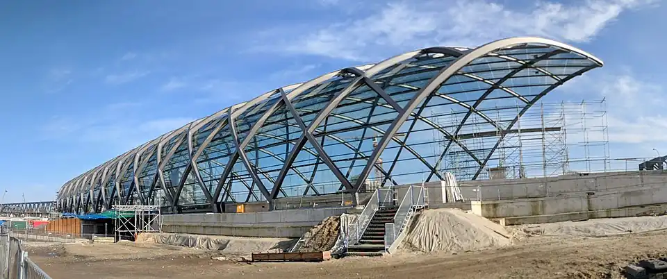 U-Bahn section in February 2018