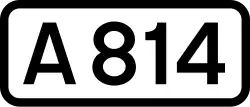 A814 shield