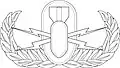 USAF EOD Basic Occupational Badge