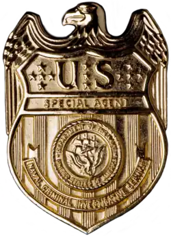 Badge of an NCIS Special Agent