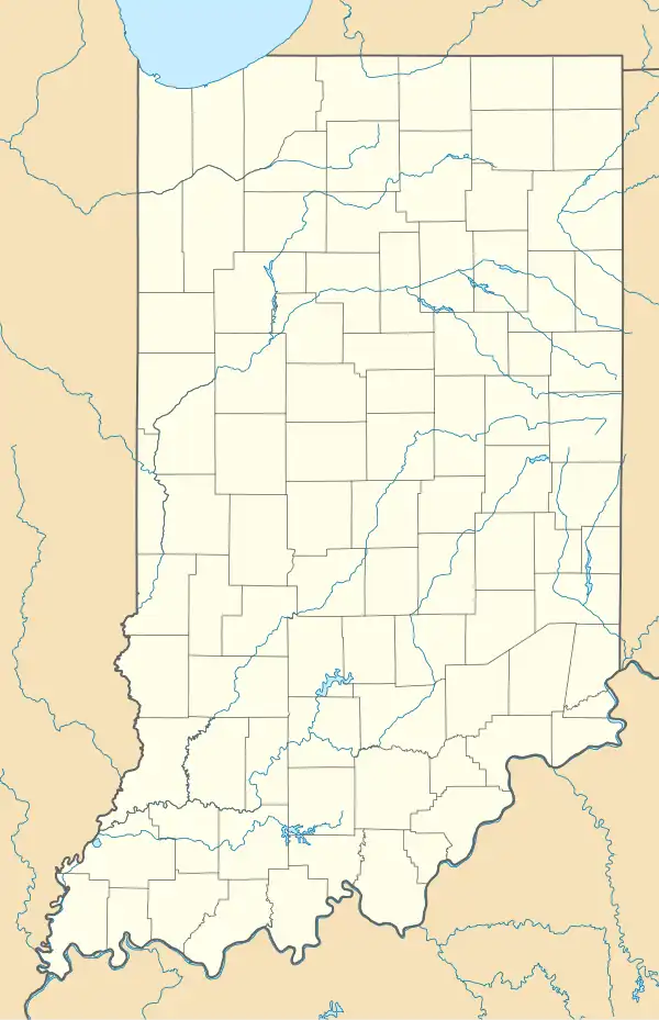 Wind power in Indiana is located in Indiana