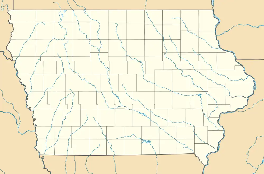 Wind power in Iowa is located in Iowa