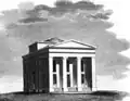 U.S. Branch Bank, no.32 State Street, Boston; designed by Willard ca.1817[10]