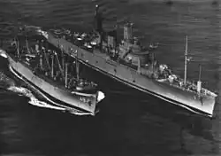 Northampton replenishing with Alsfeld c. 1964.