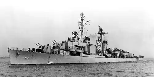 SP aboard USS Vesole