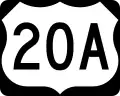 U.S. Route 20A marker