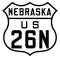 U.S. Highway 26N marker
