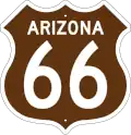 US 66 route marker