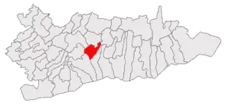 Location in Călărași County