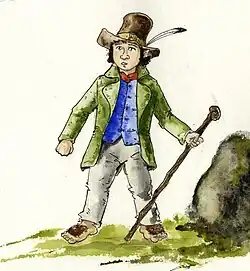 Image 3Fan art depicting a hobbit (from Dungeons & Dragons controversies)