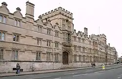 University College, on the south side of the High Street.