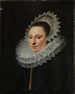 Unknown Holland painter, Portrait of woman, 17th century, National Gallery of Armenia