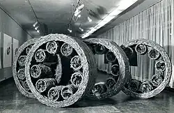 "Circle" - 7th International Biennial of Tapestry, Lausanne, 1975