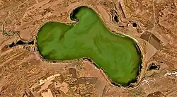 Nizhny Uryum in the lower left