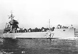 USS St Josephs River (LSMR-527)