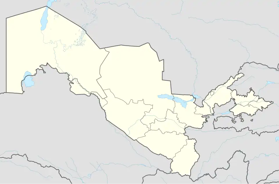 Namangan is located in Uzbekistan