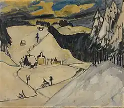 Snow Landscape, 1915, Virginia Museum of Fine Arts, Richmond