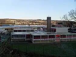 The old school building