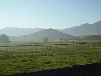 Sierra de Híjar (right) from Reinosa