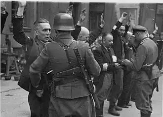 NARA copy #5, IPN copy #5 The Brauer Company Herman Brauer helm repair shop at Nalewki 28–38