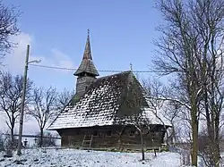 Wooden church in Vechea