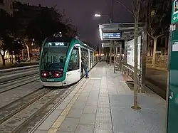 The current Trambesòs platform