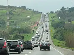 BR-116 in the state of São Paulo