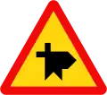207k: Road junction with priority