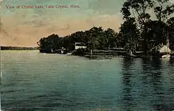 View of Crystal Lake.