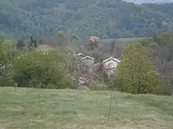 View from a hill above village of Genchovtzi