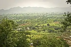 Outskirts of Pailin City as viewed from Phnom Yat, 2011