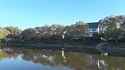 Houses near Tackett's Mill Shopping Center, October 2021