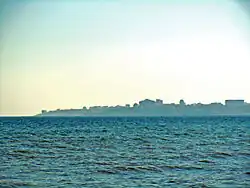 View to the Gulf of Odesa from the Cape Langeron