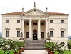 Villa Capra, an eighteenth-century Palladian Venetian villa