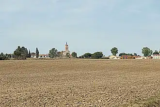 A general view of Villeneuve-lès-Bouloc