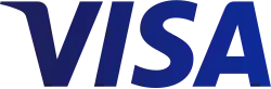 Visa logo from January 2014 to July 2021
