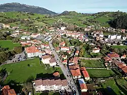 Aerial view of Liérganes