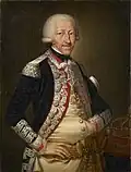 Portrait of Victor Amadeus III in his later reign by Giovanni Panealbo, c. 1790s