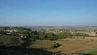 the town of Vize and countryside