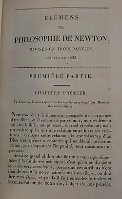 First page to volume 19 of Oeuvres complètes de Voltaire. Nouvelle édition (1818)