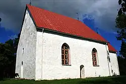 The 15th century Swedish (now Lutheran) church in Hullo (2011)