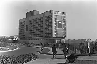 Hilton Istanbul Bosphorus was designed in 1952 by SOM and Sedad Hakkı Eldem.