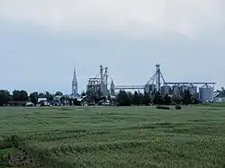 View of the village.