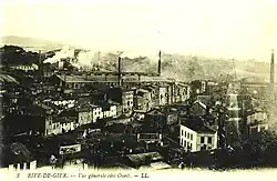 East side of Rive-de-Gier at the start of the 20th century