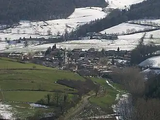 A general view of Saint-Genis-l'Argentière