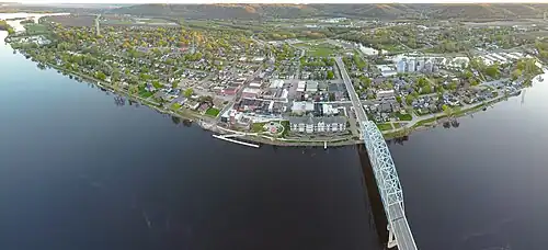 Wabasha–Nelson Bridge over the Mississippi