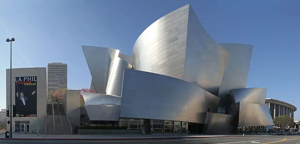 Image 23Walt Disney Concert Hall, Los Angeles (from Portal:Architecture/Theatres and Concert hall images)