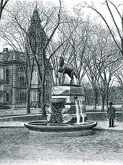 Carrie Welton Fountain (1888), The Green, Waterbury, Connecticut.